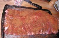 Rubbed ribs