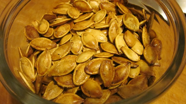Chipotle BBQ toasted pumkin seeds