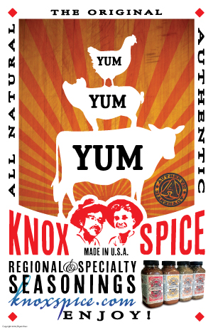 Vintage Spice Co Poster
